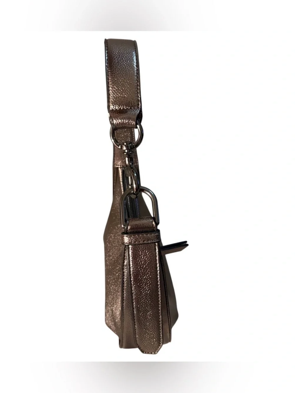 DKNY Metallic Bronze Hobo Bag NWOT